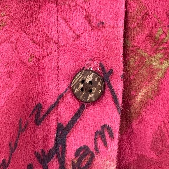 Jamaica Bay Sz S Pink Button Front Long Sleeve Collared Shirt Soft Material - Picture 5 of 8